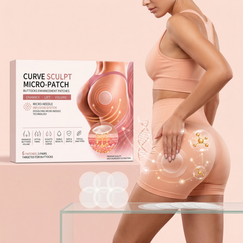Dissolvable Micro Skincare Patch for Hip Area Body Care