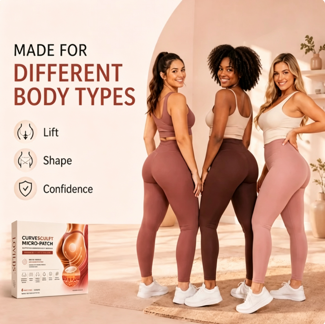 Dissolvable Micro Skincare Patch for Hip Area Body Care