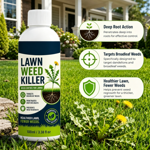 Lawn Weed Killer | Targets Broadleaf Weeds At The Root