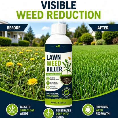 Lawn Weed Killer | Targets Broadleaf Weeds At The Root