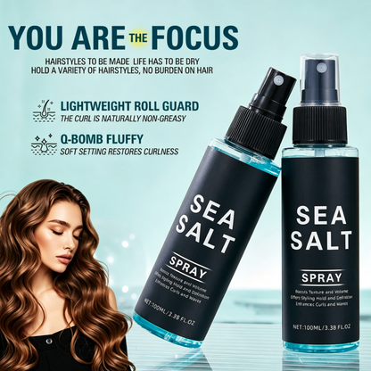Sea Salt Hair Spray for Beach Waves