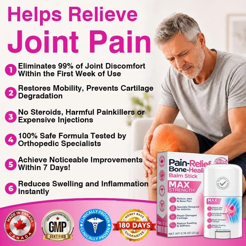 ⚡✅🇨🇦  Official Store: \ Pain-Relief Bone-Healing Balm Stick